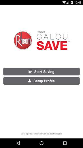 Rheem Calcu Save screenshot 1