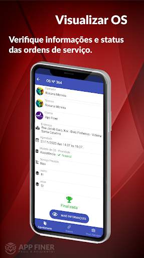 App Finer - Ordem de Serviço скриншот 6