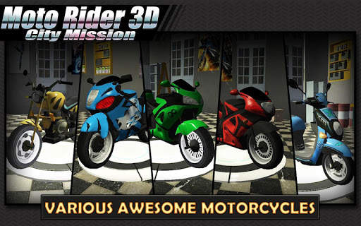 โมโตไรเดอร์ 3D: เมืองภารกิจ screenshot 4