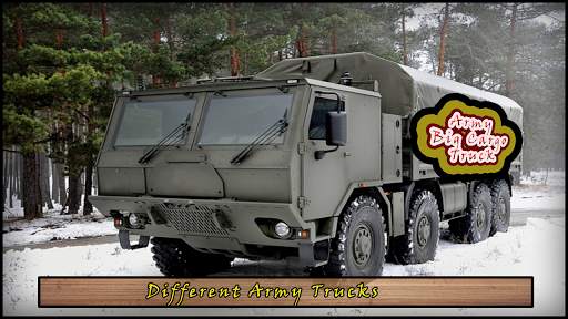 Army Truck Driver Cargo 3d screenshot 3