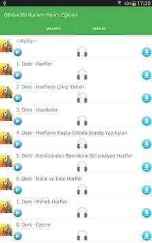 Görüntülü Kur'an-ı Kerim Öğren screenshot 10