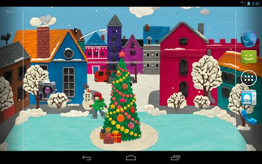 Winter town Live wallpaper HD screenshot 8