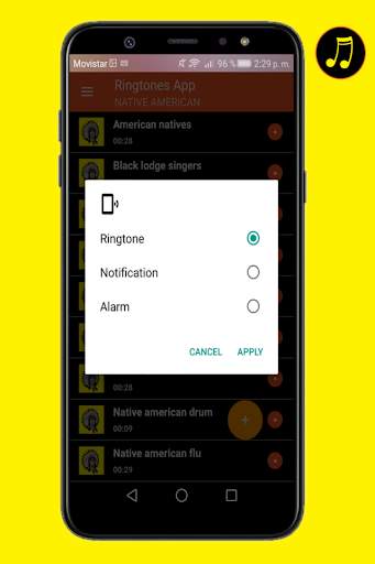 Native american ringtones screenshot 2