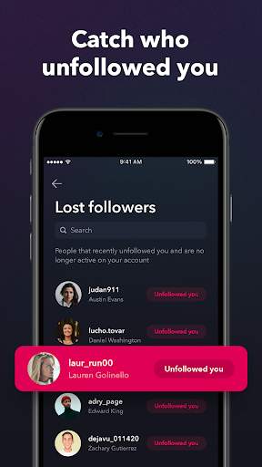 InstaTrack: Profile Analyzer screenshot 4