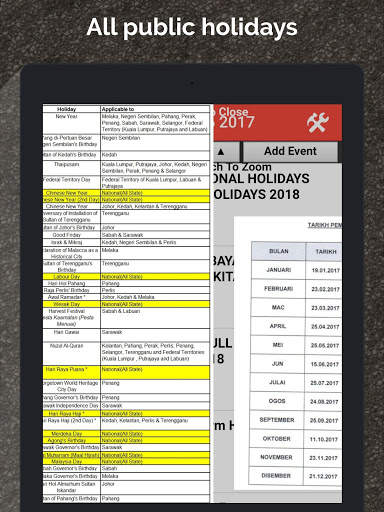 Malaysia Calendar Lunar 2021 screenshot 15