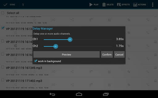 Voice PRO - HQ Audio Editor screenshot 4