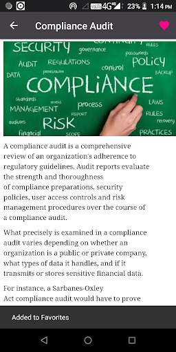 Auditing screenshot 8