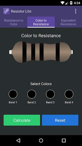 Resistor Lite screenshot 2