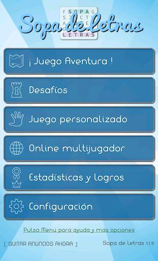 Sopa de letras - en español screenshot 2