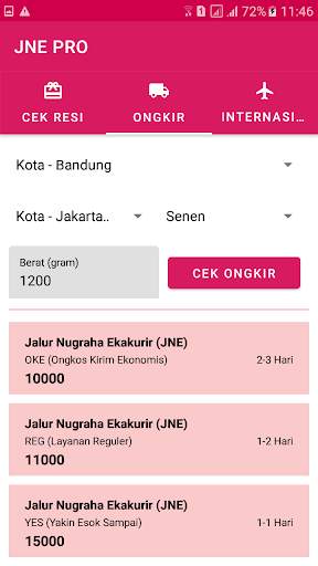 CEK PAKET RESI JNT, POS, SICEPAT screenshot 6