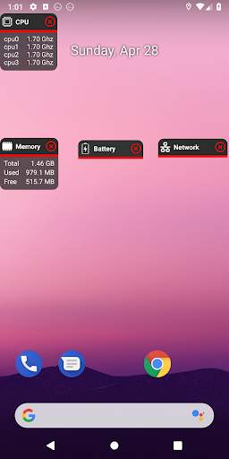 System Monitor Float Free screenshot 4