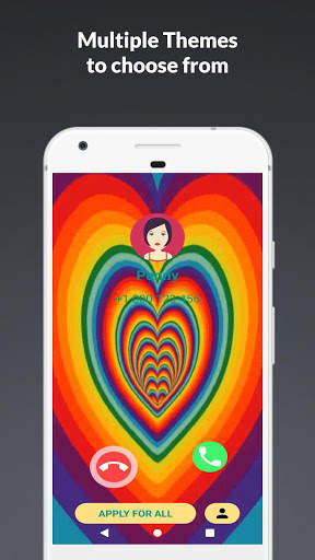 Magic Phone Color Call Screen -Theme, LED Flash screenshot 1