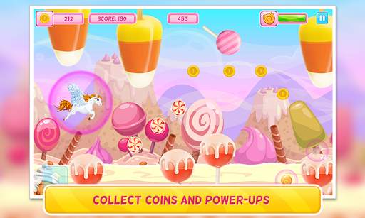 Pony in Candy World - Adventure Arcade Game screenshot 4