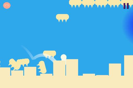 Tail Ball-permainan bola berjalan screenshot 5