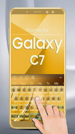 Theme for Galaxy C7 Gold - Keyboard screenshot 3