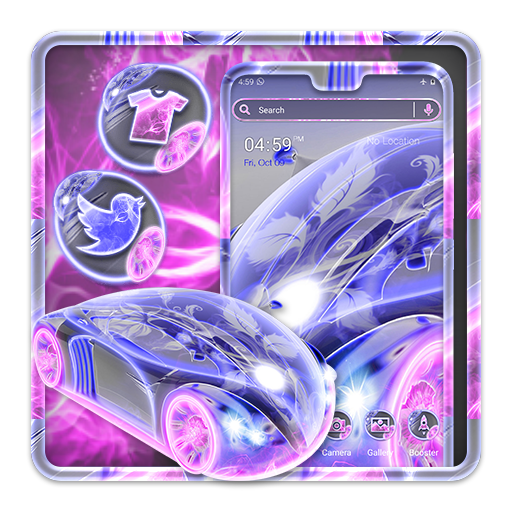 Neon Car Theme icon