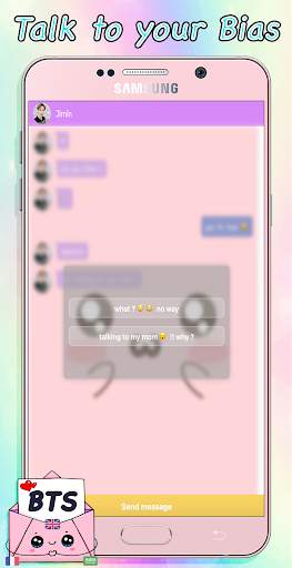 BTS Messenger! Chat Simulation screenshot 3