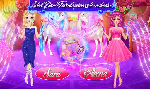 Magic Princess Fashion Dress Up Salon: Makeup Game screenshot 2