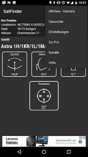 SatFinder screenshot 4