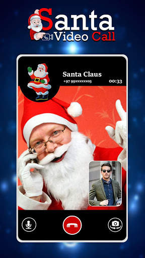 Santa Video Call : Video Call From Santa (Prank) screenshot 1