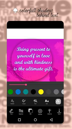 Picture Quotes Creator 7 تصوير الشاشة