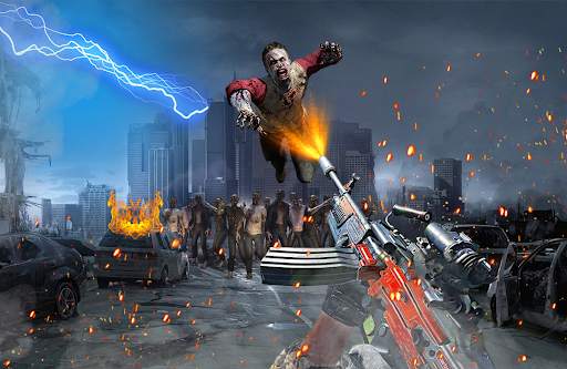 Zombie Combat : Target Shooting Simulator 3D screenshot 1