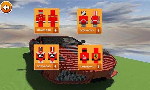 Mod Minecraft Car Pe Game screenshot 1