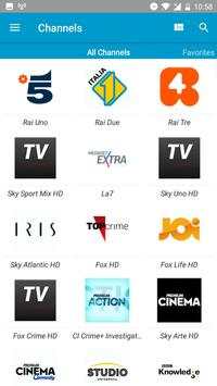 Italy TV - Free TV Guide screenshot 1