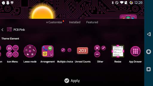 PCB Pink ⁞ TSF Shell 3 Theme screenshot 10