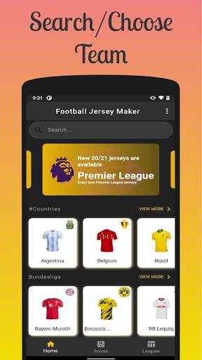 Football Jersey Maker screenshot 1