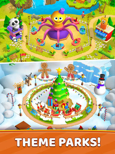 Funtown: Match 3 & Theme Parks screenshot 12