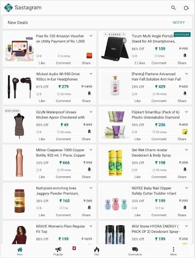 Sastagram - India Shopping Hot Offers screenshot 8