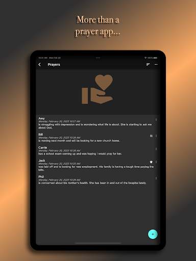 Mobile Knee - Prayer List screenshot 9