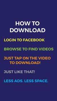 One Touch Facebook Video Downloader screenshot 3