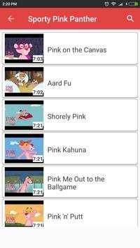 Pink Panther Videos 3 تصوير الشاشة
