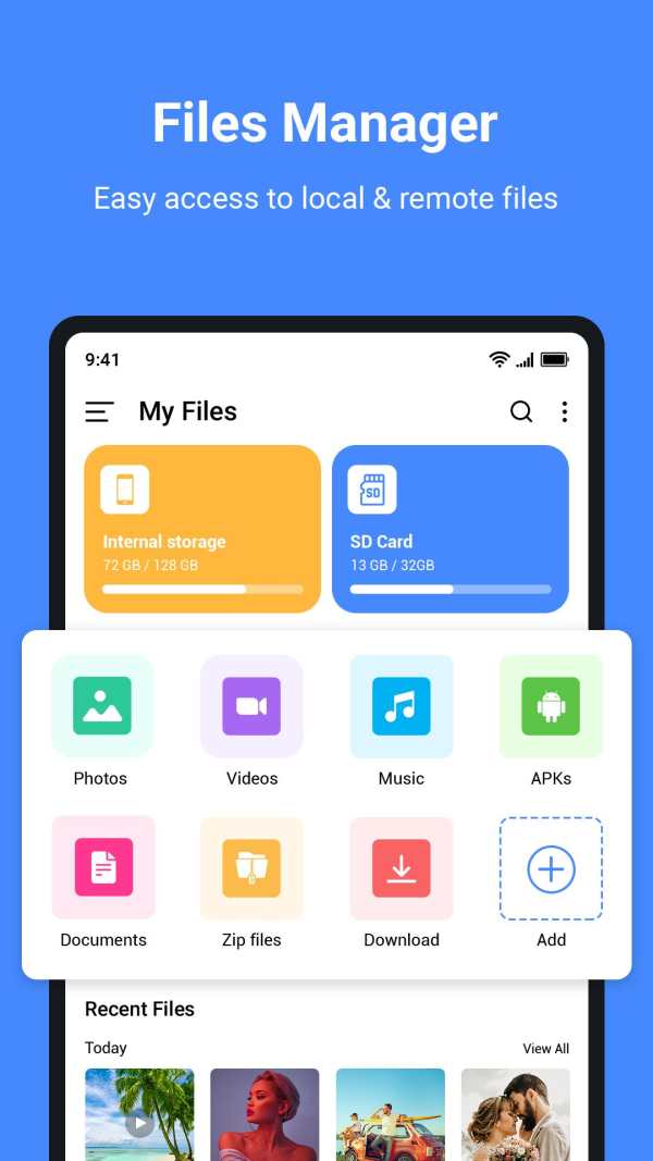 My Files Folder screenshot 1