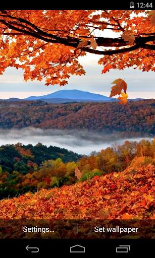 Autumn Live Wallpaper screenshot 1