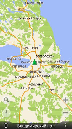 GPS навигатор TourMap скриншот 3