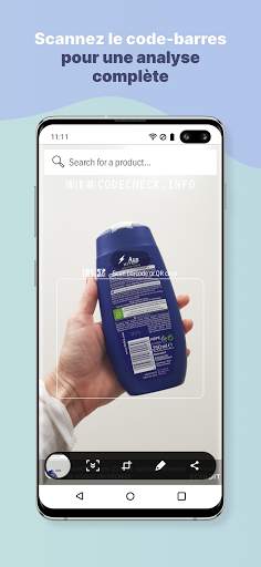 CodeCheck - Scanner d'ingrédiant de produits screenshot 3