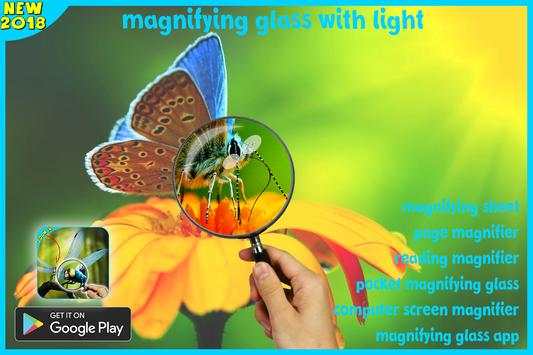 magnifying glass microscope   flashlight app screenshot 4