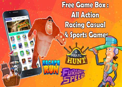 Free Game Box: All Action Racing Casual & Sports screenshot 1
