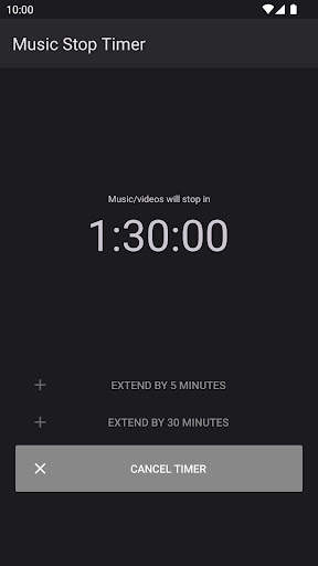 Music Stop Timer (Sleep Timer) screenshot 8