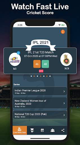 Cricket Line Guru : Fast Live Line screenshot 1