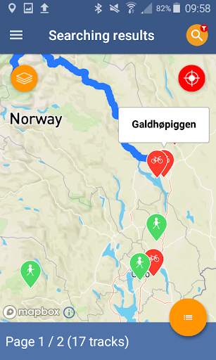 Traseo. Offline maps & trails. screenshot 2
