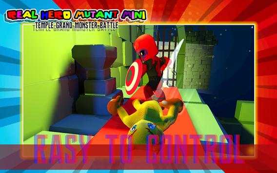 Real Hero Mutant Mini Temple Grand Monster Battle screenshot 4
