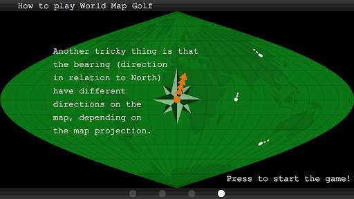 World Map Golf screenshot 1