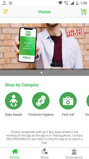 MED screenshot 1