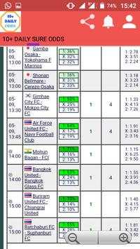 10  DAILY SURE ODDS screenshot 2