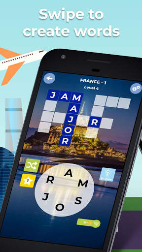 Word Travel: Crossword Puzzles & Word Games screenshot 2