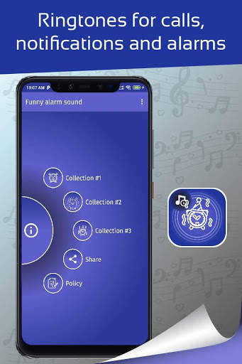 funny alarm ringtone, free sounds screenshot 2